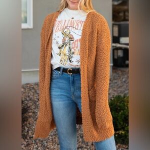 Zenana | Dark Rust Cardigan